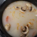 Milk Tom Chicken Soup