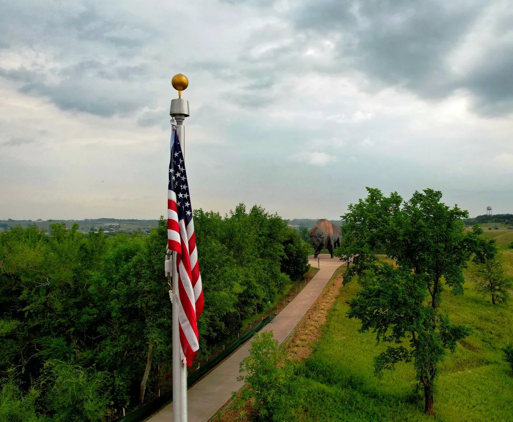 Inaugural Flag Raising Held at Frontier Village - Vimarsana News
