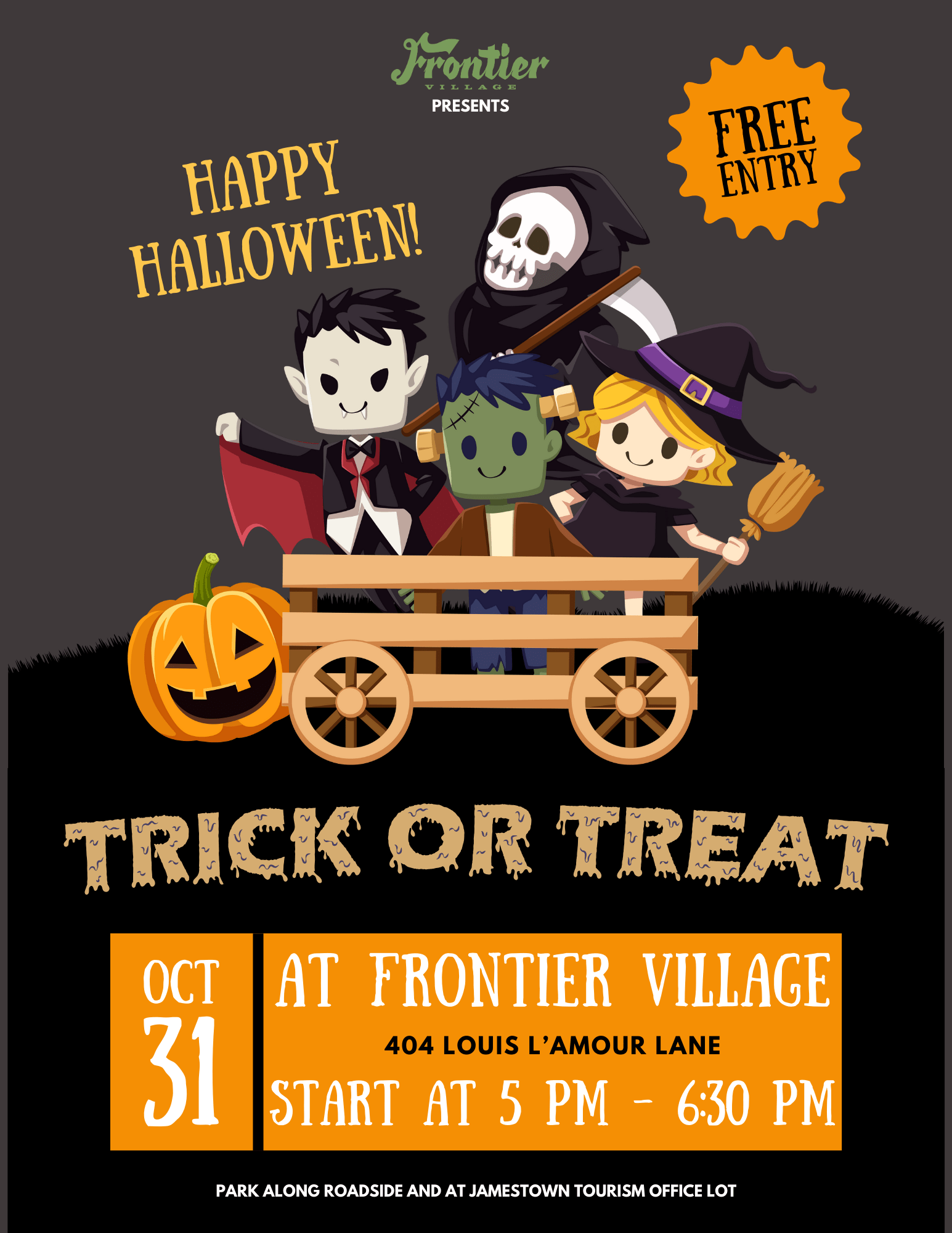 Frontier Village Seeking Volunteers for Halloween Event News Dakota