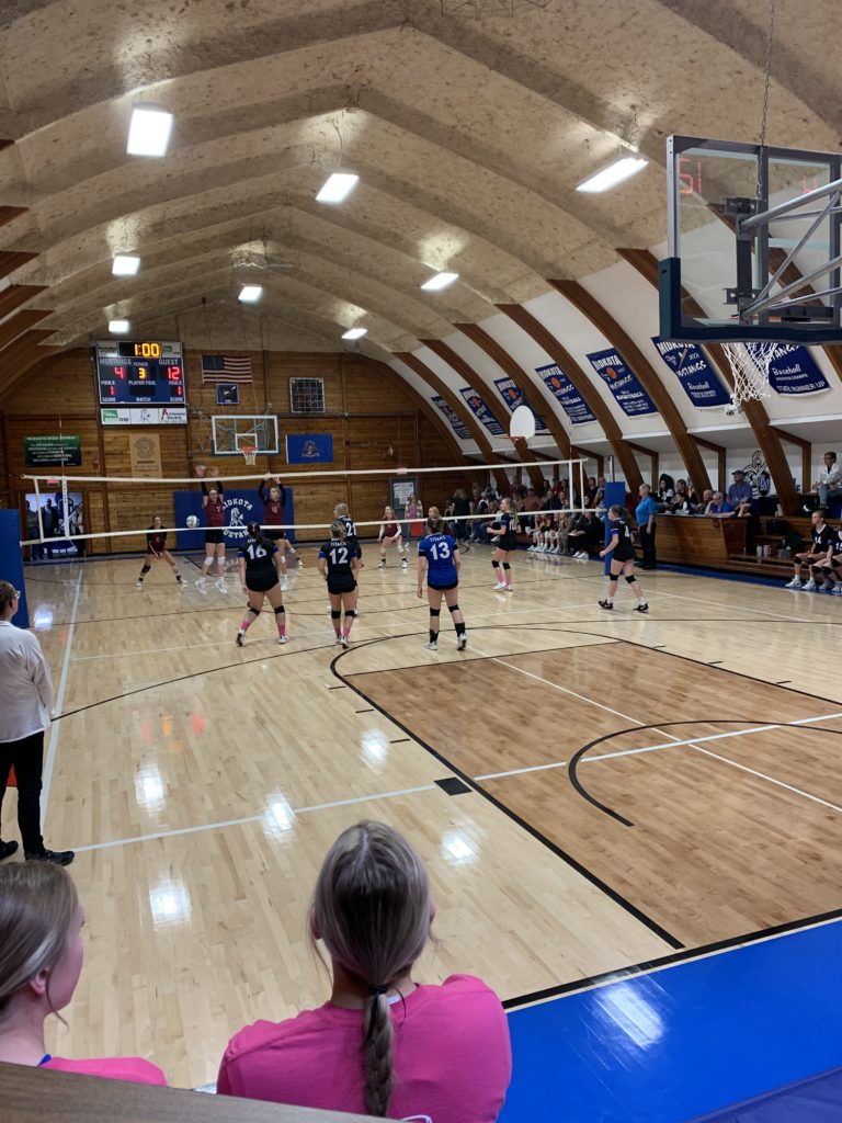 Carrington Volleyball Sweeps GM Titans Monday Night News Dakota