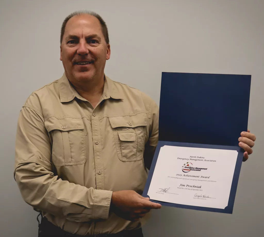 Cass County Emergency Manager Receives Achievement Award | News Dakota