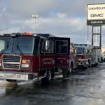 Trunk or Treat: Valley City Fire Fighting Team at Puklich Chevrolet.