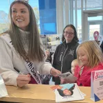 Trunk or Treat: Miss Sydney Helgeson during Spook Out Cancer event at Puklich Chevrolet in Valley City.