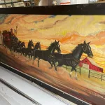 9-foot-Western-Painting-by-John-Metfcalf-1972: Donated-by-The-Reserve-at-Woodland