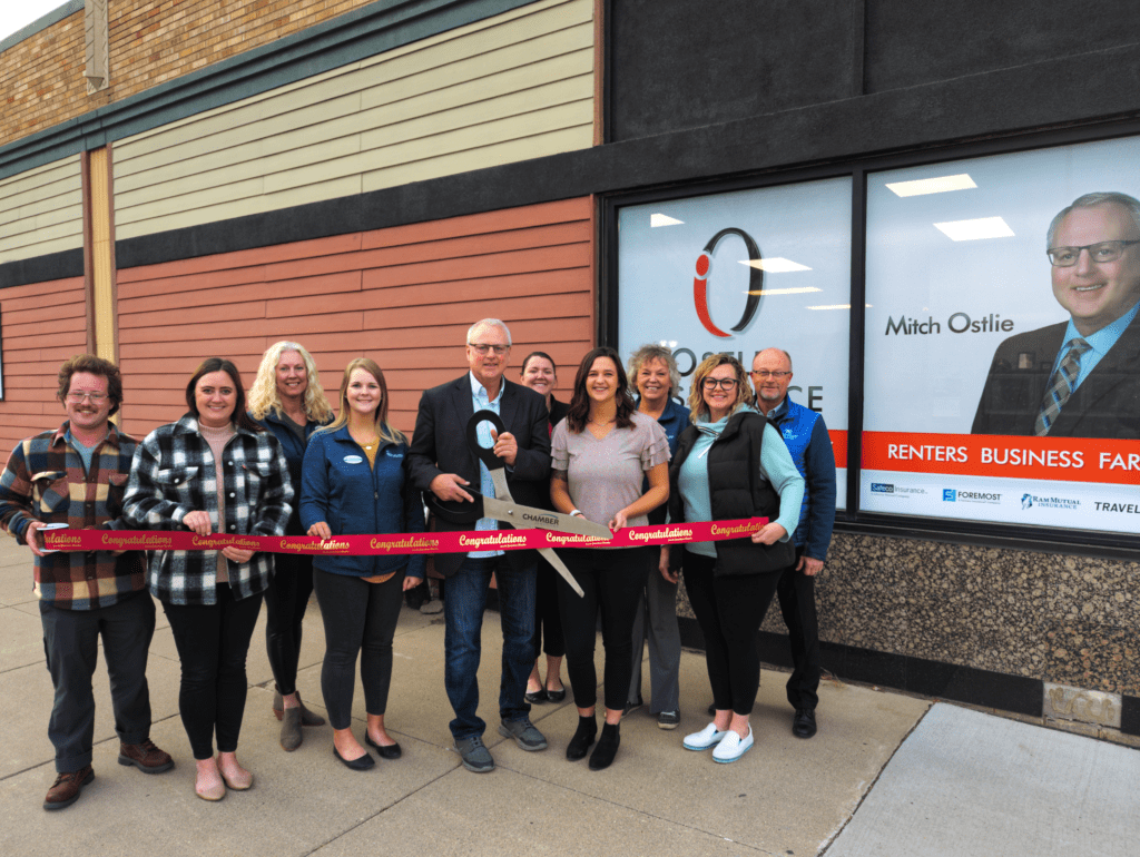 Ostlie Insurance Agency Celebrates Relocation with Ribbon Cutting - Vimarsana News