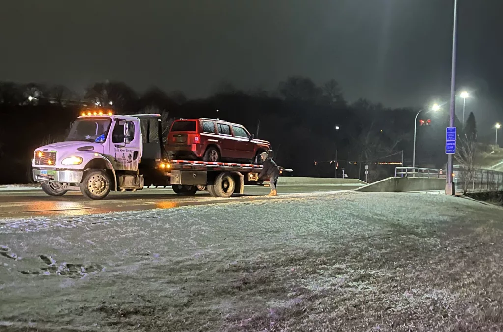 Crashes Reported Due to Icy Road Surfaces - Vimarsana News