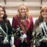 Little I Royalty: L to R; Princess Lilly Bina, Queen Kasi Holm, and Princess Madalyn Gieseke.