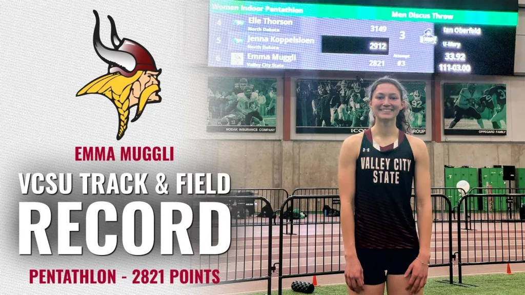 Muggli Breaks VCSU Pentathlon Record - Vimarsana News