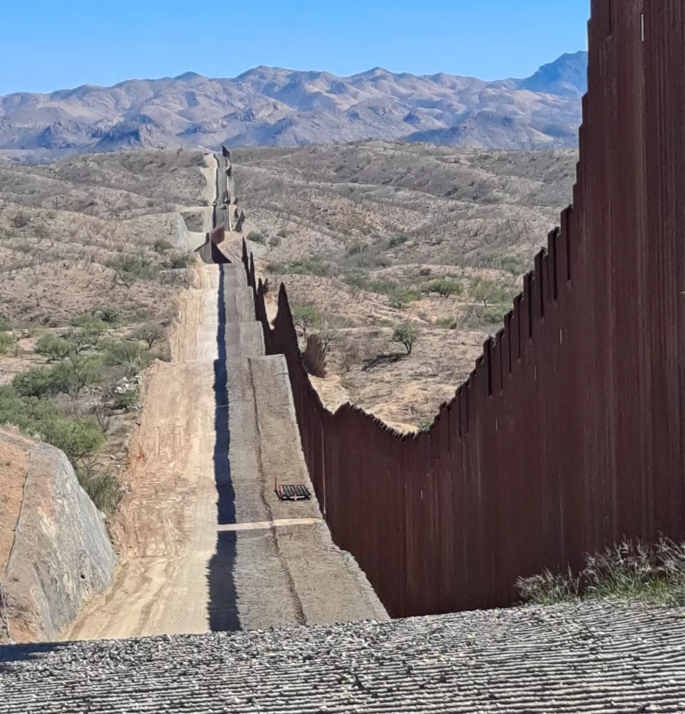 Nancy Farnham Visit to The U.S. Mexican Border - Vimarsana News