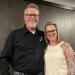 Awards Banquet: L to R; Dewey and Darci Magnuson.