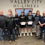 Boys Wrestling: Koltyn Grebel, Ethan Miller, and Ryer Muske.