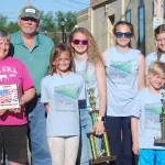 2024-Llyod-Miller-Award-Recognition: In honor of Lloyd Miller, the Nelson Family comprised of Don, Pam, Nathan, Russell and kids were selected due to their long-time participation and involvement in the Sheyenne Valley Soap Box Derby.