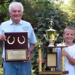 Wilbur and Noah: The late Wilbur Gabel and Noah Gabel back in 2011.