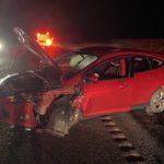 2012 Ford Focus: Gabriella Vickerman vehicle after the crash.