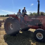 Plow Fest: Henderson brothers getting ready to plow.