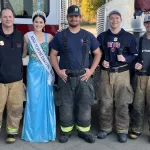 Codi Ann Miller: With Valley City Firefighters