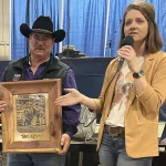 Kevin Christiansen Livestock Honoree: With Northstar Classic co-event coordinator Kelcey Hoffmann