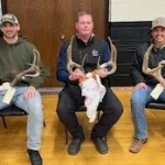 Top Three Seniors: L to R; Brady Behm, Dan Larson, and Austin Smith