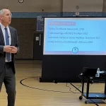 Referendum presentation: VCPS Superintendent Josh Johnson.