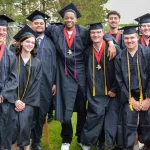 Graduates be for ceremony