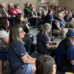 School District Patrons: More than 100 people attended the referendum public meeting.