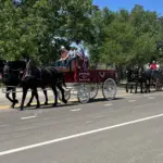 Flag Day parade in Medora