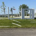 Storm damage Valley City