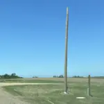 Rural Barnes County: Hundreds and hundreds of power poles stripped or knocked down from the storm.