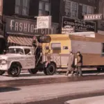 Liechty downtown Jamestown: 1950's