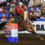 BADLANDS: Molly Otto Barrel racing by Jackie Jensen