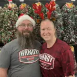 Cops and Kids: Handy Home and Hardware owners Tony and Megan Zarbano.