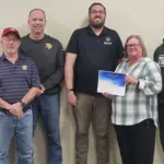 Justin: (left to right) Ryan Harty - JPRD Commissioner, Mike Landscoot - JPRD Vice Chairman, Mark Ukestad, JPRD Commissioner, Justin Feight - Lead Pastor at Embark Church, Mindi Schmitz - JPRD Chairperson, Mike Soulis, JPRD Commissioner