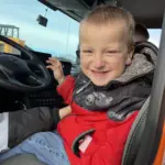 Student behind the wheel