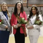 Little I Queens: L to R; Princess Windy Jacobson, Queen Linnea Axtman, and Princess Montana Martinson.