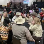 Norsky Brothers: Entertain the crowd with their music in the Valley City Eagles Club during Hall of Fame Annual Meeting.