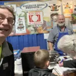 Chef Mike: Gets a big surprise during the 89th annual North Dakota Winter Show as board directors showered him with praise and few gifts.