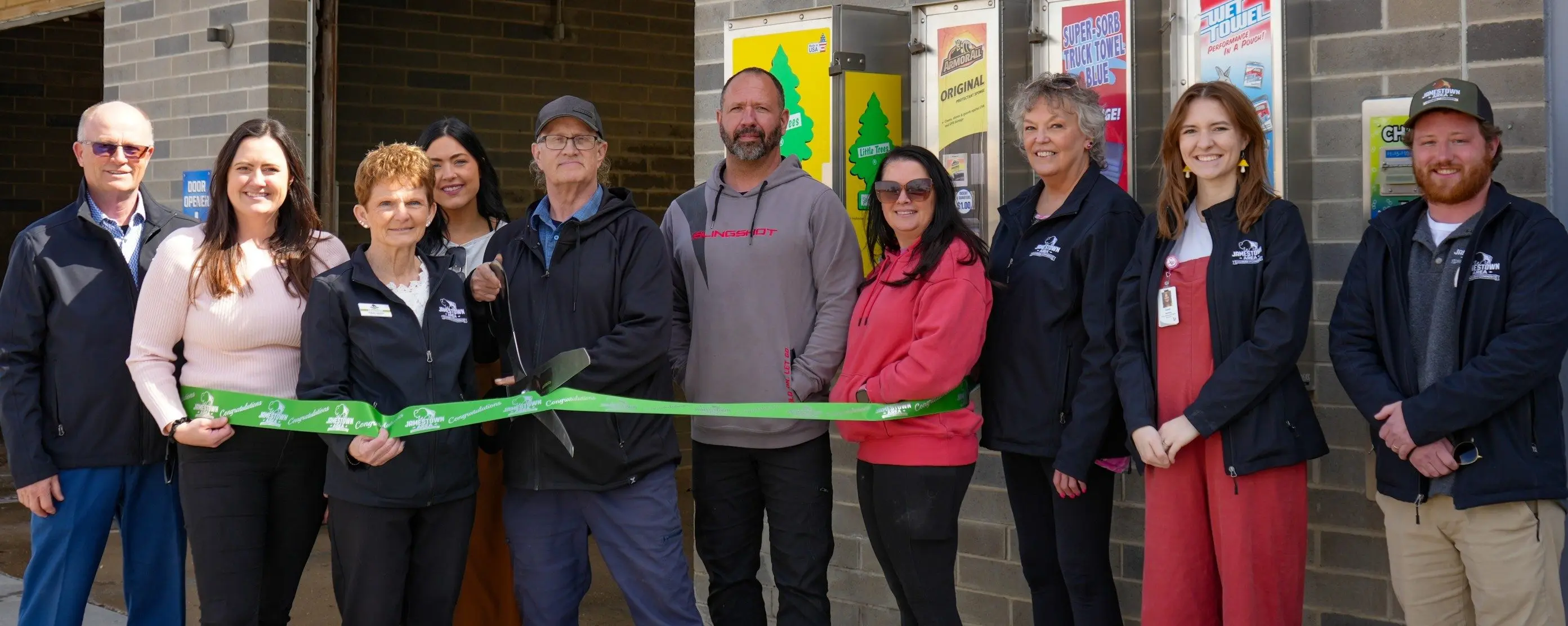 super-wash-ribbon-cutting