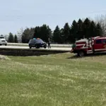 Small grass fire