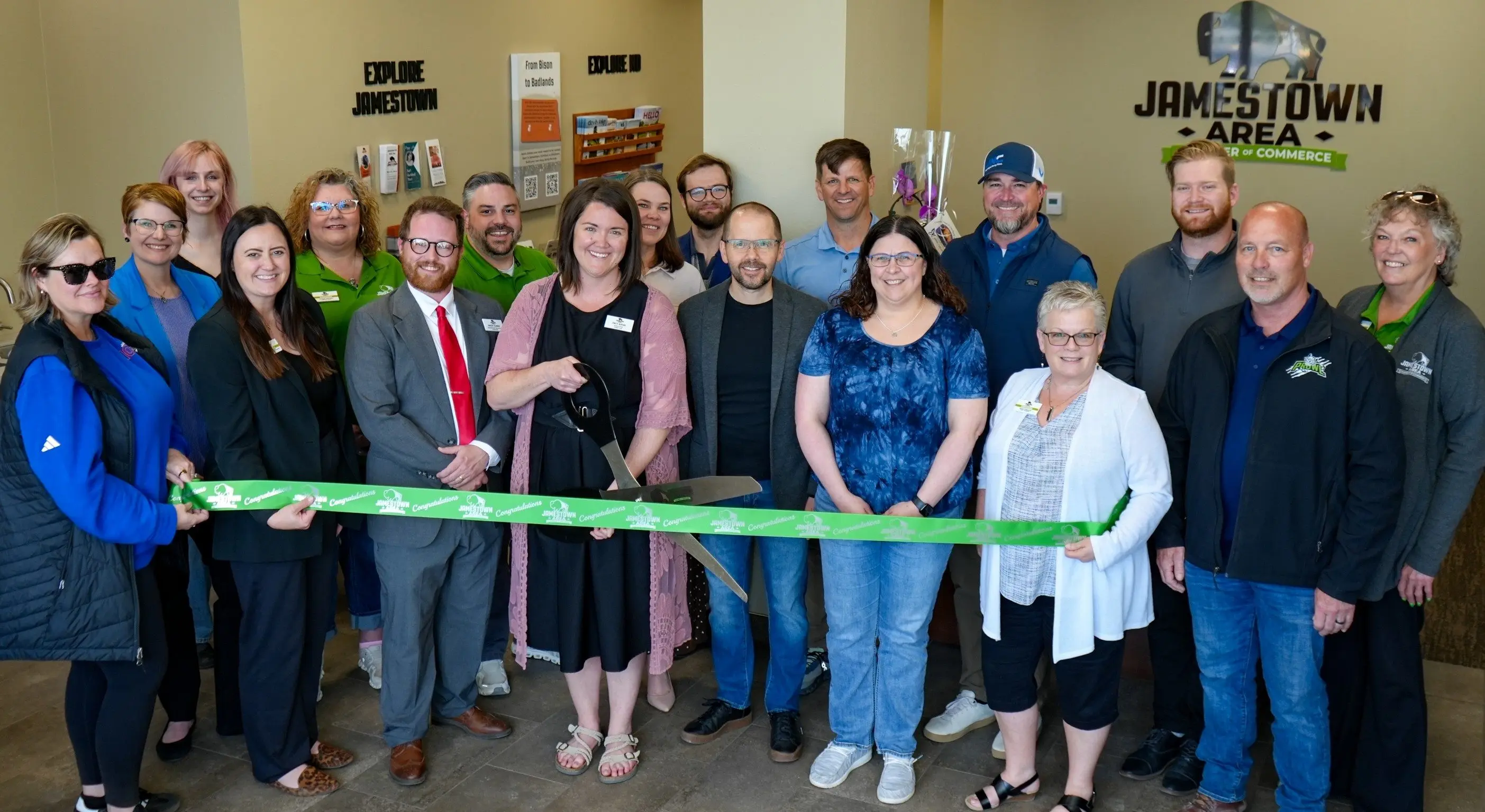 Jamestown Area Chamber & Jamestown Tourism Celebrates Remodel with ...