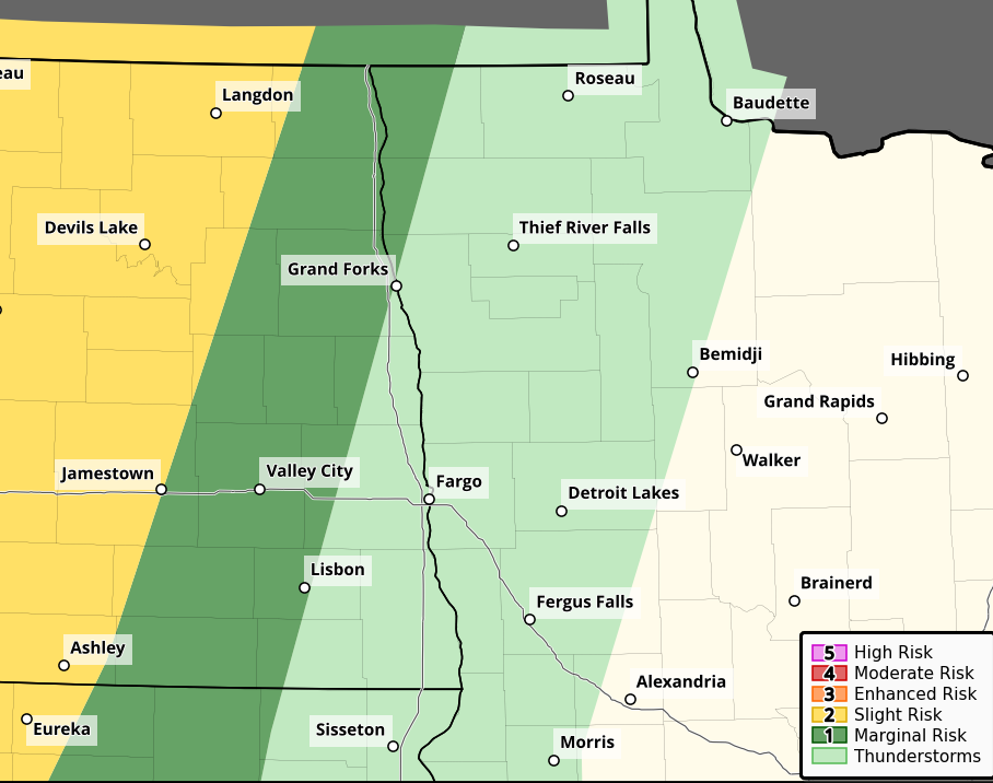 NWS Severe Summer Weather Forecast