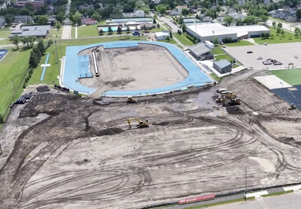 New School Construction and Hanna Field Updates