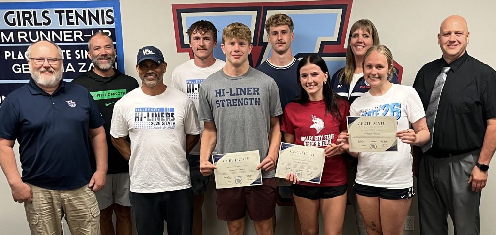 Hi Liner Tennis and Track Teams Accomplishments Recognized