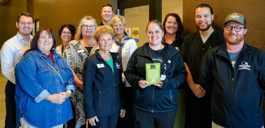 Whitney Weber With Sanford Health Receives Customer Service Award