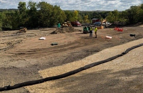 Bison Bend Mini Golf Takes Shape as Course Layout Begins