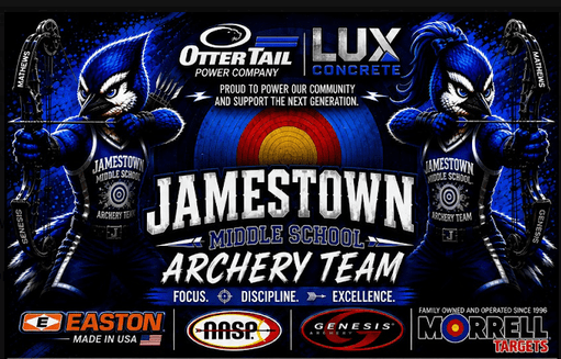 Jamestown Middle School Archery Meeting Oct. 26