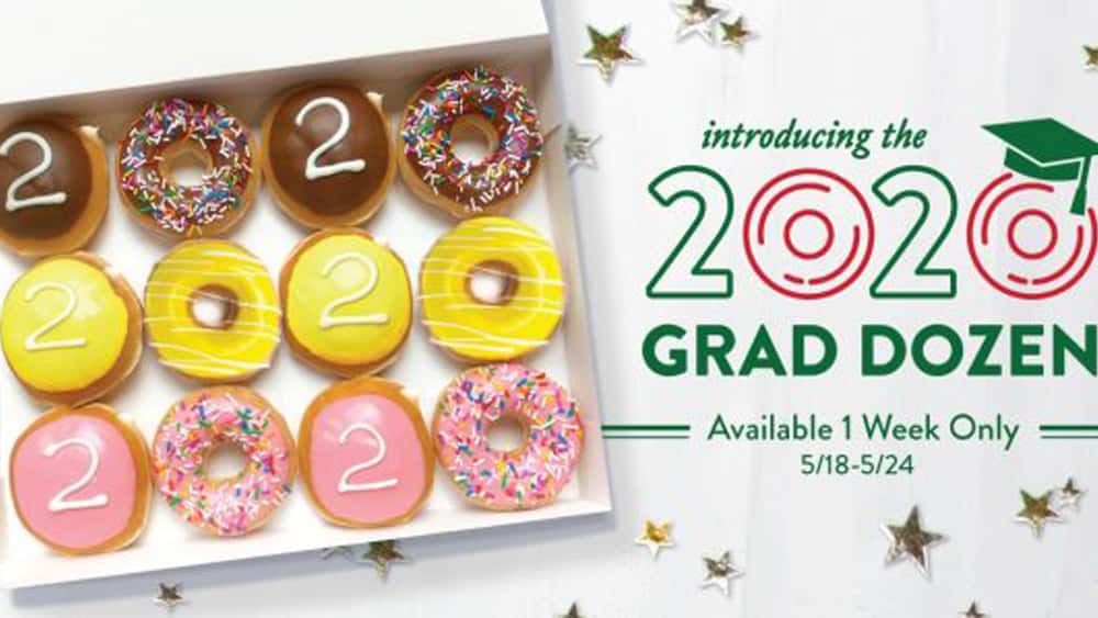 Krispy Kreme Giving 2020 Graduates A Free Dozen Of Donuts J104