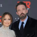 Jennifer Lopez and Ben Affleck at the Amazon Studios' World premiere of 'AIR' held at the Regency Village Theatre in Westwood^ USA on March 27^ 2023.