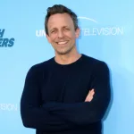 LOS ANGELES - MAY 17: Seth Meyers at the "Late Night with Seth Meyers" FYC event^ at the Television Academy on May 17^ 2019 in North Hollywood^ CA