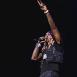Lil Durk at Weekend Summer Slam at Little Caesars Arena. Detroit^ Michigan July 2nd 2022