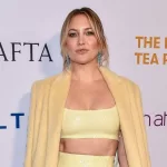 Kate Hudson at the BAFTA Tea Party on January 14^ 2023 in Beverly Hills^ CA